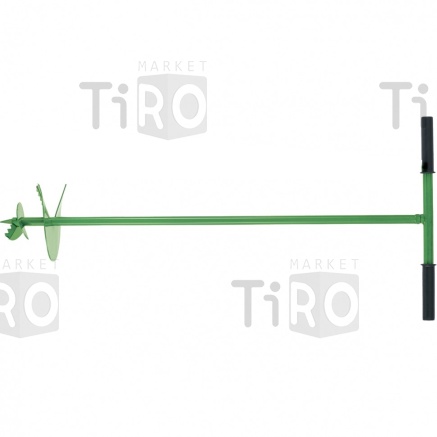 Бур садовый шнековый 250 мм, 1 м