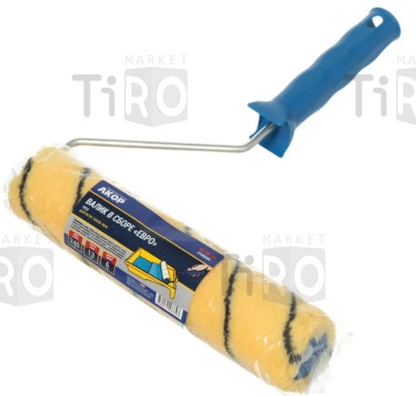 Валик малярный Акор Евро Тигр 180 D6 полиэстер