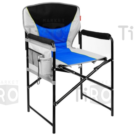 Кресло складное (HHС2/В синий) 120 кг