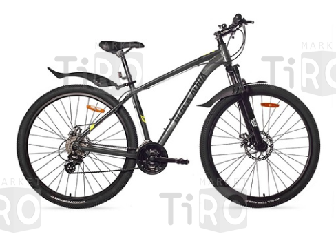 Велосипед Black Aqua Cross 2991 МD matt 29" (РФ) (темно-серый, 18")