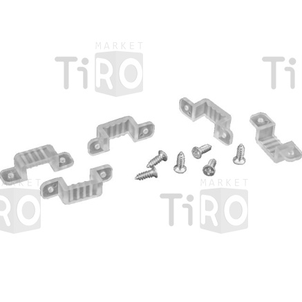 Скоба крепежная для светодиодной ленты 3528-220V, 71777 10шт.