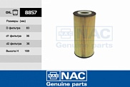 Масляный фильтр NAC 8857\6611803209 (Fortech. FO-019) ( Mann. HU951x ) Ssangyong Istana, Musso, Rexton