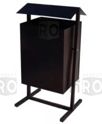 Урна 250*400*550мм 0,5мм с Крышей Барнаул