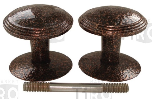 Ручка кнопка дверная РДK-115 АМ