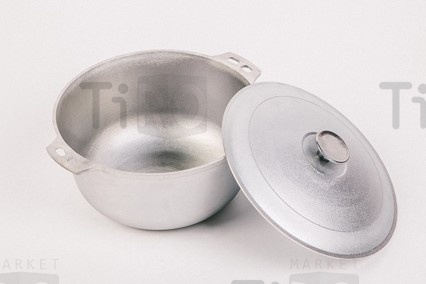 Казан алюминиевый Гардарика 1001К, 10л, с крышкой