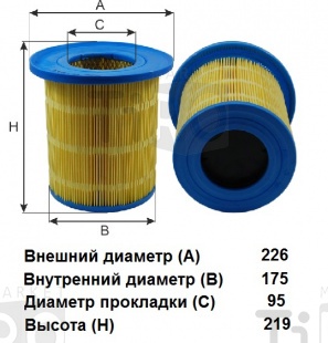 Фильтр воздушный Goodwill AG 900/3\28110901310\ГАЗ, Газель 2705\3221\3302\2217\2310\2752; Валдай 33104, Cummins 2.8L (с площадкой) (Fortech FA-073) (Big GB-9434M) Фильтр воздушный Goodwill AG 900/3\28110901310\ГАЗ, Газель 2705\3221\3302\2217\2310\2752; Валдай 33104, Cummins 2.8L (с площадкой) (Fortech FA-073) (Big GB-9434M)