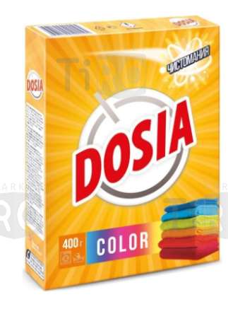 Порошок стиральный Dosia колор 400г