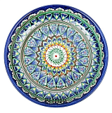 Ляган синяя кайма, 34см