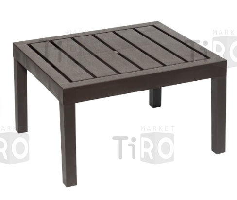 Стол рейки коричневый ротанг (550*660*380) Idea M4003 Стол рейки коричневый ротанг (550*660*380) Idea M4003