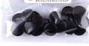 Заглушка декоративная 213С-11-02 Черная (20шт.) под конфирмат