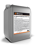Гидравлическое масло G-Special Hydraulic HVLP-22 G-Special Hydraulic HVLP-22, 20л