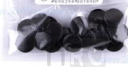 Заглушка декоративная 213С-11-02 Черная (20шт.) под конфирмат Заглушка декоративная 213С-11-02 Черная (20шт.) под конфирмат