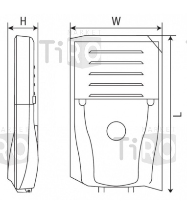 Прожектор уличный светодиодный Navigator 71457 NSF-PW-120-5K, 120Вт