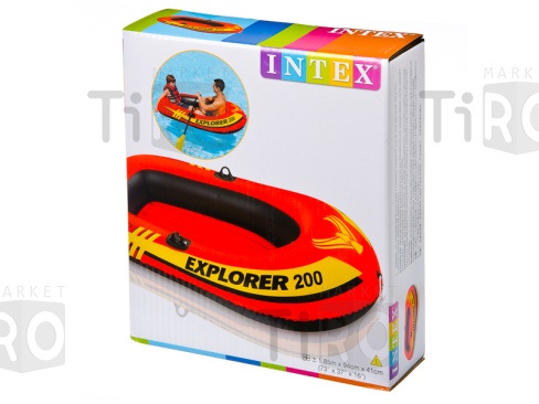 Лодка надувная 185x94x41см Explorer 200 Intex 58330 Лодка надувная 185x94x41см Explorer 200 Intex 58330
