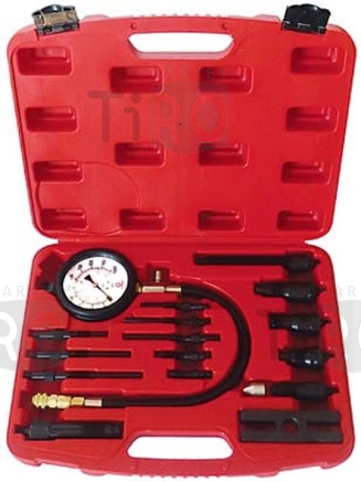 Набор для измерения компрессии дизельных и бензиновых двигателей Топ Авто,И-2404С