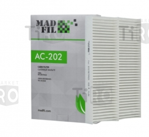 Фильтр салона Madfil AC-202 SET