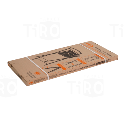 Вешалка костюмная "Контур малый", ВНП398Ч черный