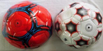 Мяч футбольный, размер №5" стандартный, кожзам (237)