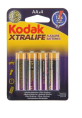 Элемент питания Kodak Xtralife LR6-4BL [KAA-4]