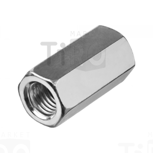 Гайка переходная, цинк, Din 6334, М8 (4шт.)