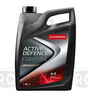 CHAMPION ACTIVE DEFENCE 10W40 B4, ACEA: A3/B3-10 ACEA: A3/B4-08, API: SL/CF (4л) п/с Масло мот.