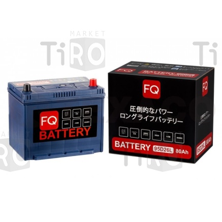 Аккумуляторная батарея FQ Red Energy Series 95D26L, 80Ah, 680A, 258x172x200