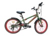 Велосипед Black Aqua Sport 20", KG2023S, 6 скоростей (хаки-оранжевый)