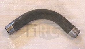 Отвод черный двухсторонний резьбовой 1 1/4" /20/