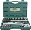 Набор головок торцевых 3/4"DR, 19-50 мм, 21 предмет, Jonnesway S04H6321S Набор головок торцевых 3/4"DR, 19-50 мм, 21 предмет, Jonnesway S04H6321S