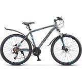 Велосипед Stels Navigator-640D 26" V010 (17" Антрацитовый/зеленый)