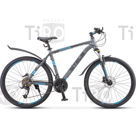 Велосипед Stels Navigator-640D 26" V010 (17" Антрацитовый/зеленый) Велосипед Stels Navigator-640D 26" V010 (17" Антрацитовый/зеленый)