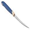 Нож для томатов Tramontina Multicolor 23512/214 10см, блистер, цена за 2 штуки
