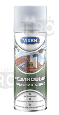 Герметик-спрей резиновый Vixen VX-90200 аэрозоль 520мл