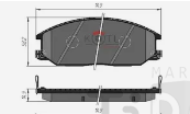 Тормозные колодки Kotl 3297KT