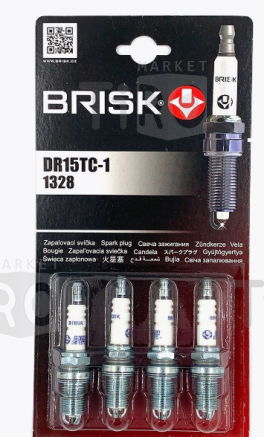 Свеча Brisk Extra DR15TC-1 16 кл "16" (россыпь)
