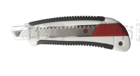 Нож со сменным лезвием, 1+2 лезвие 18мм, "Монтажник" 600504