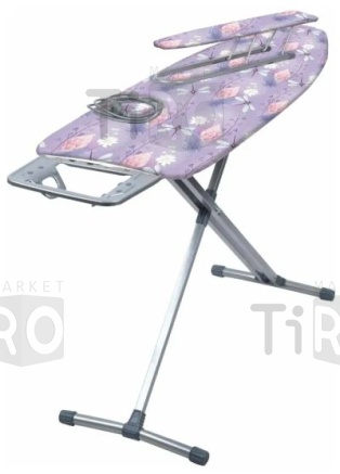 Доска гладильная "Nika-best" (НБТ/5 со стрекозами синий) (1220х400)