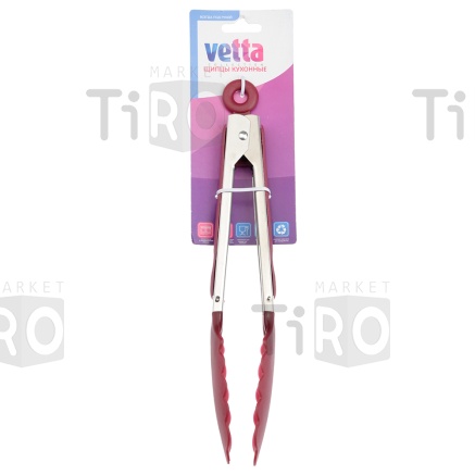 Щипцы кухонные 23см, VETTA 882-001 Щипцы кухонные 23см, VETTA 882-001