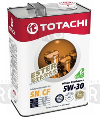 Синтетическое масло Totachi Ultima EcoDrive L Synthetic SN/CF 5w30 20л