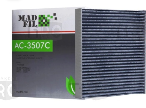 Фильтр салона Madfil AC-3507С Фильтр салона Madfil AC-3507С