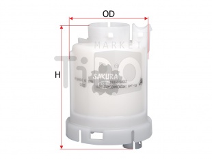 Фильтр топливный Sakura FC 1149