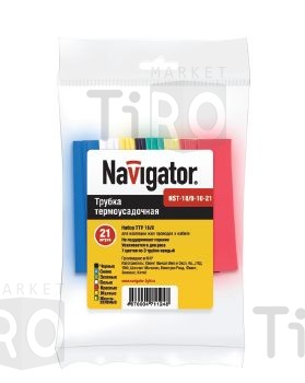 Трубка термоусадочная Navigator 71121 NST-12/6-10-21