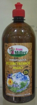 Мыло хозяйственное жидкое Frau Miller Эвкалипт 0,5л пуш-пул