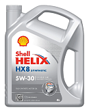 Mоторное синтетическое масло Shell Helix HX8 X 5W-30 SP A3/B4 (4л)