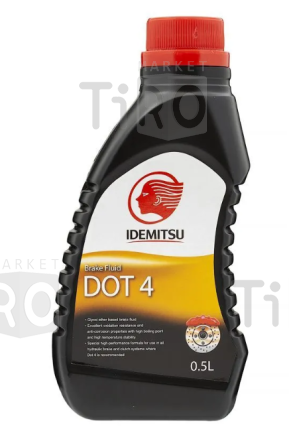 Тормозная жидкость Idemitsu Brake Fluid Dot 4, 0,5л