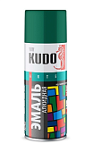 Эмаль Kudo KU-1007 аэрозольная универсальная алкидная тёмно-зелёная (0,52л)