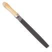 Напильник плоский 150 мм с деревянной ручкой, Ермак 645-016