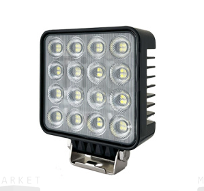 Рабочий свет Zooml WL-3036401L 10-50V 64W 6000-6500К (SMD/64, рассеянный, 110x105x45)