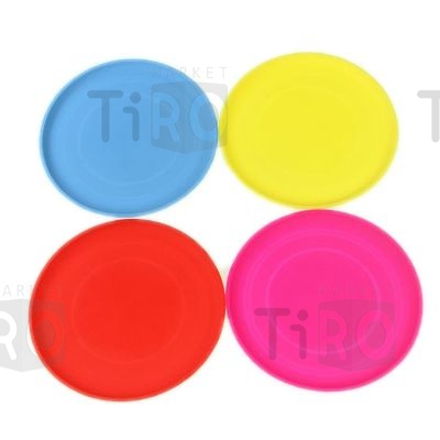 Летающая тарелка, пластик, d20см, 4 цвета, NX-062 (126)