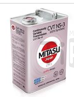 Mасло для АКПП синтетическое Mitasu CVT NS-3 Fluid, 4л